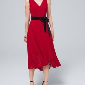 Asymmetrical A-line Classic Red Dress